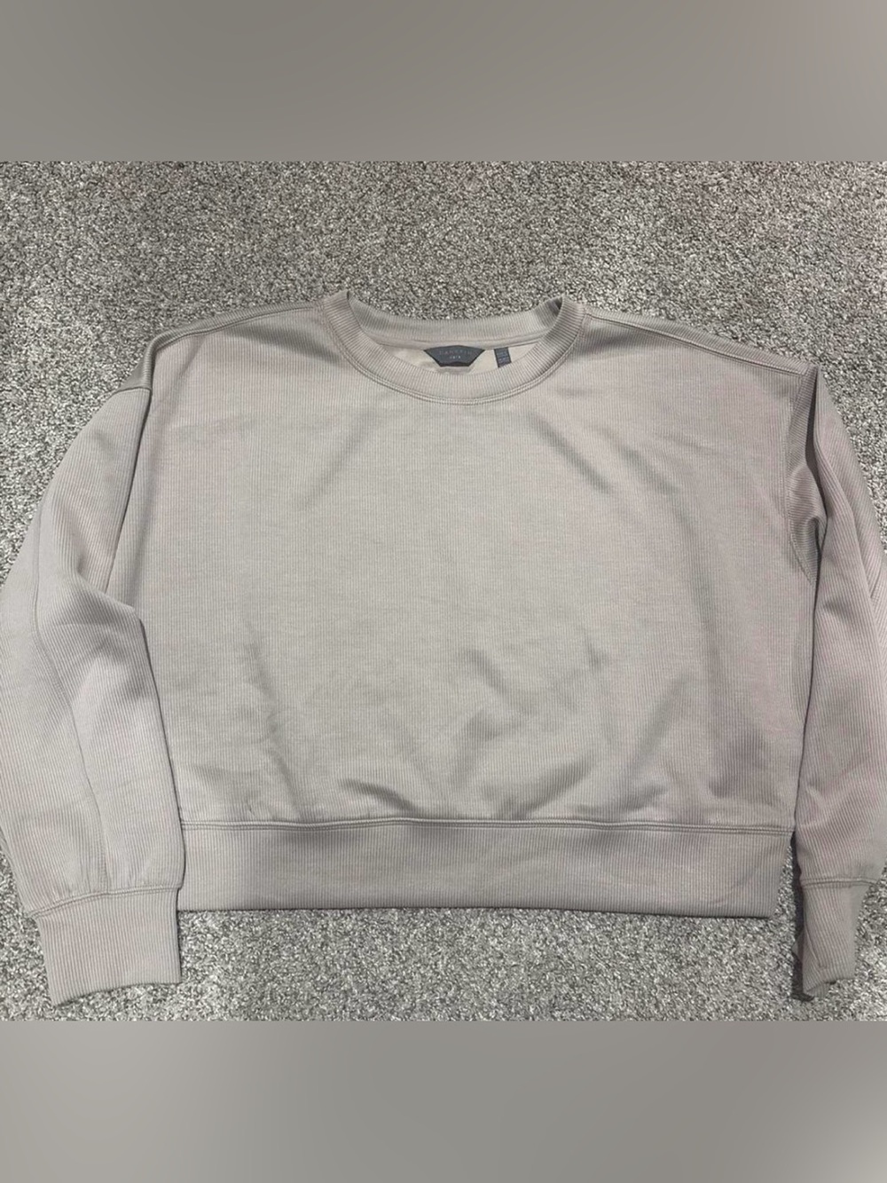 Danskin Women’s Crewneck Sweater in Tan